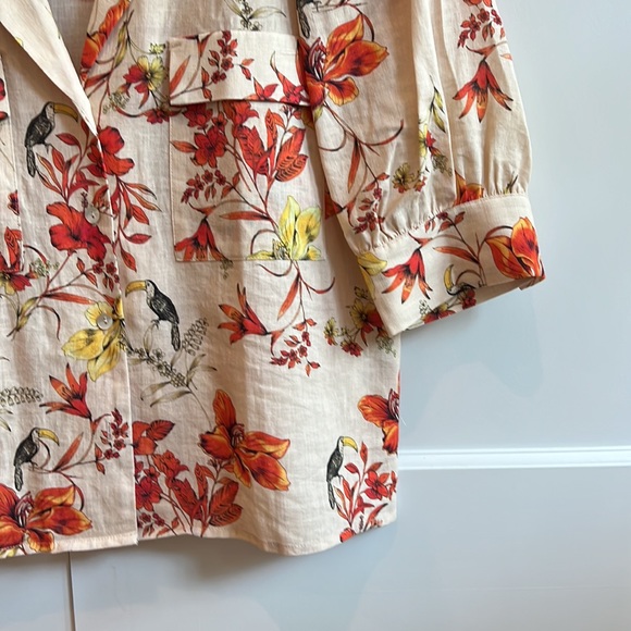 DRA Jayden Top, Size M, Sunset Birds - Picture 7 of 9